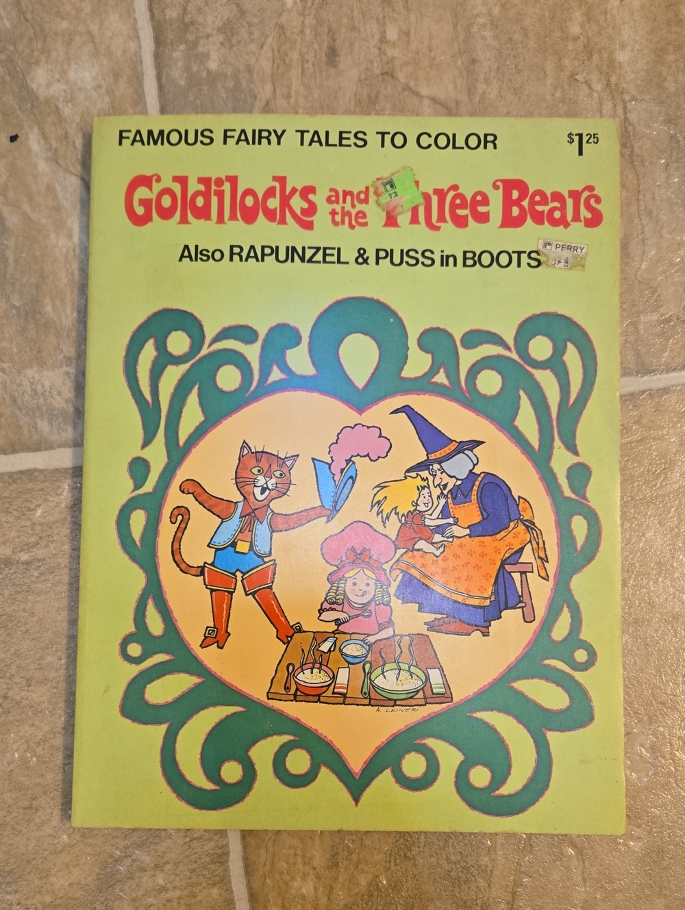 Playmore / Waldman Publishing Famous Fairy Tales to Color: Goldilocks and the